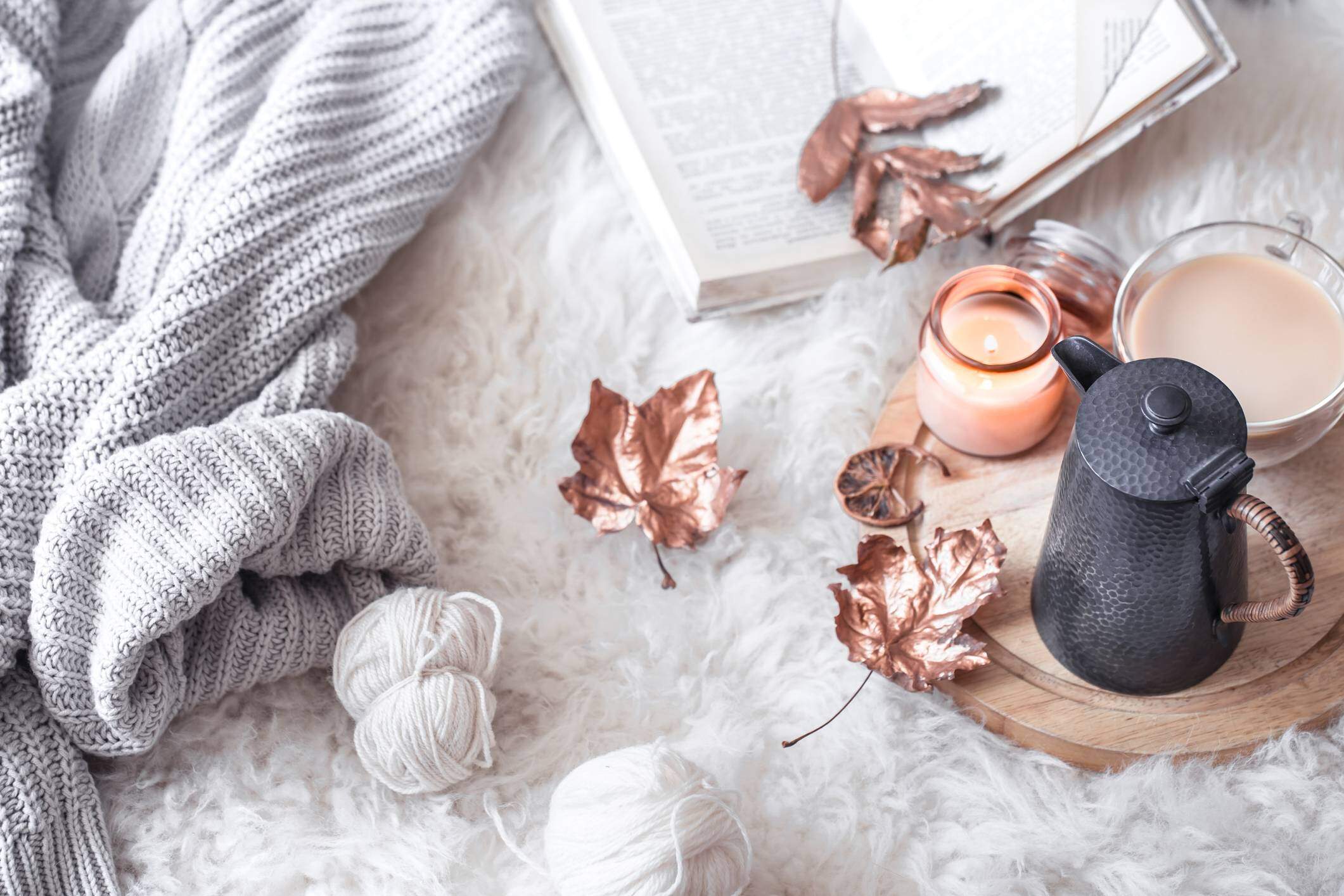 Bougies Coussin Plaid Comment Creer Une Deco Cocooning Et Cosy