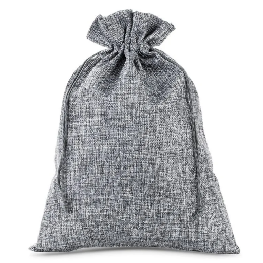 sac en jute gris