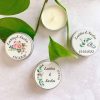 bougie personnalisée mariage et baptême