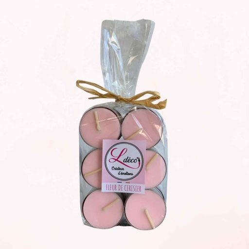 Bougies chauffe plats parfumées fleur de cerisier naturelles